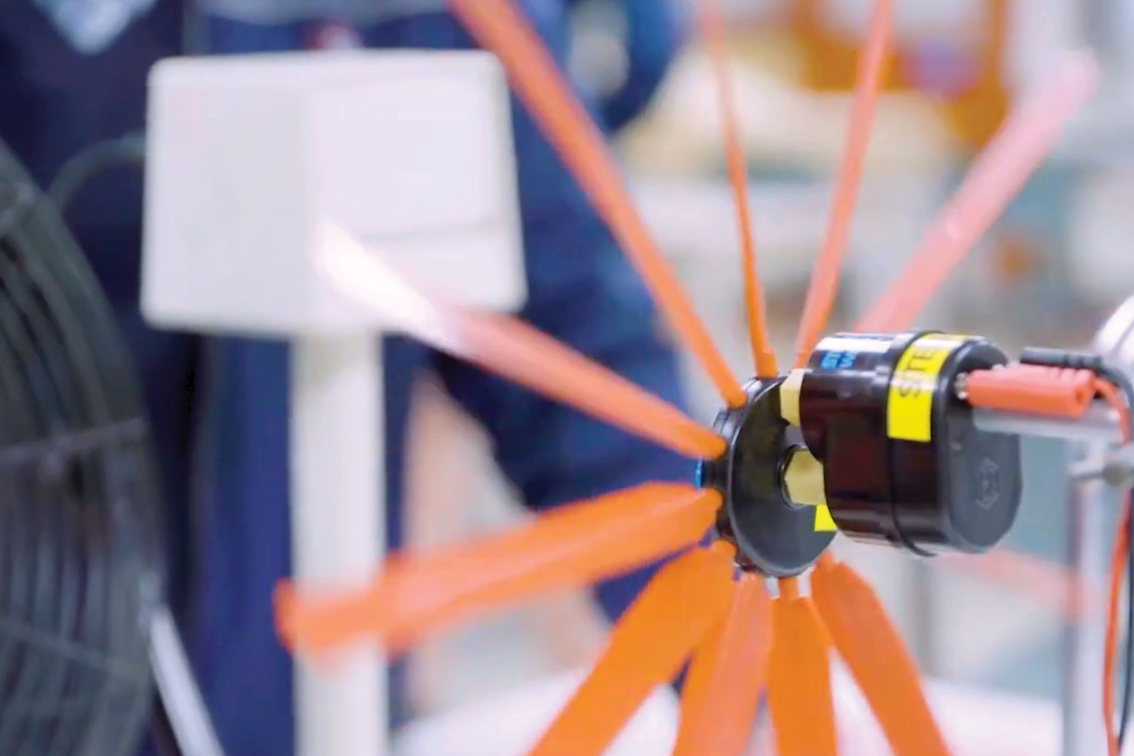 Close Up Turbine Blades